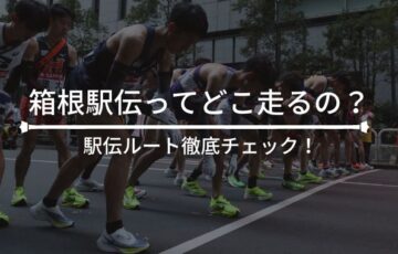 箱根駅伝ってどこ走るの？