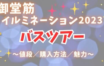 御堂筋イルミネーション2023バスツアー値段と購入方法は？予約や魅力もご紹介